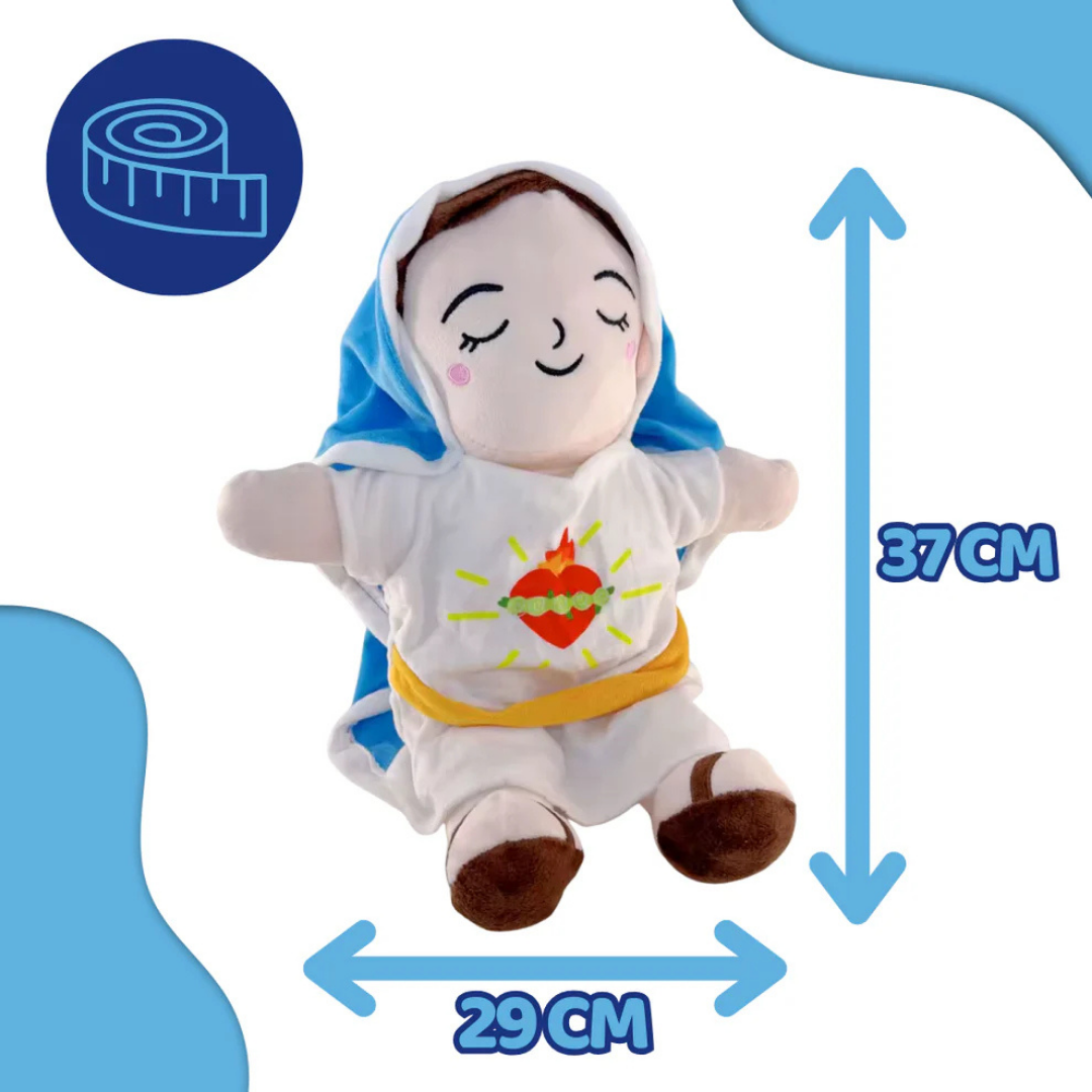Peluche que Respira Virgen María