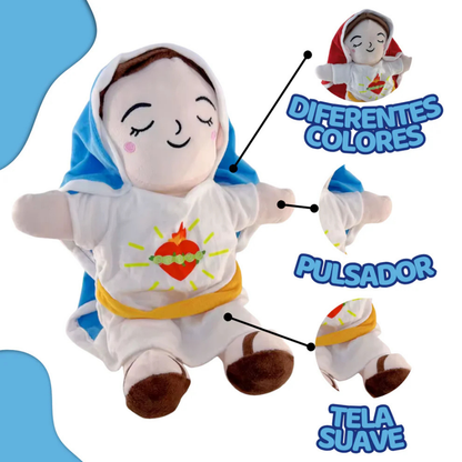 Peluche que Respira Virgen María